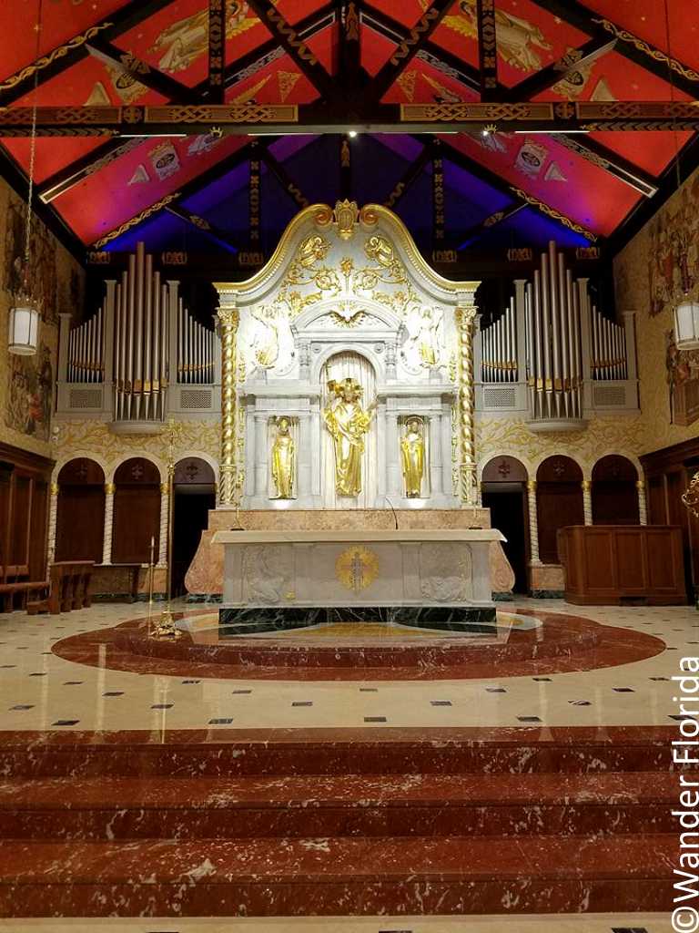 A Brief History of St. Augustine 4 Altar at Cathedral Basilica of St. Augustine