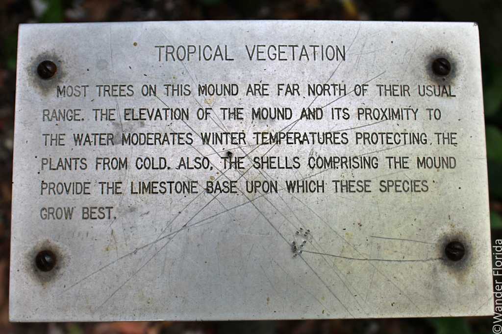 Vegetation Sign at Madira Bickel
