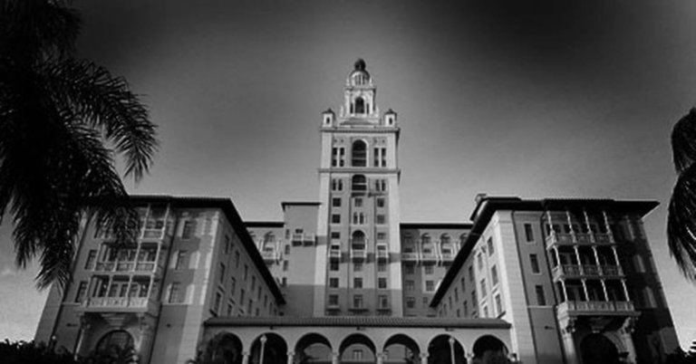 The Biltmore Hotel in Coral Gables is one of the most haunted places in Miami.