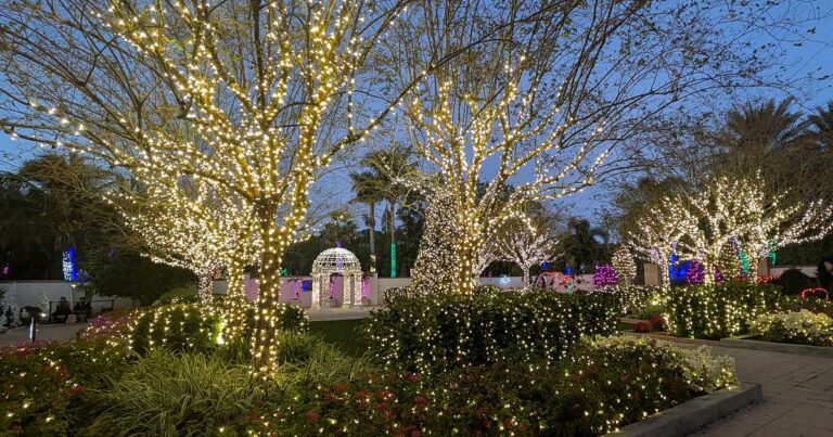 Holiday Lights in the Gardens: a Holiday Extravaganza 4 Holiday Lights in the Gardens: a Holiday Extravaganza
